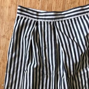 F21 plus size 18 striped a-line skirt NWOT